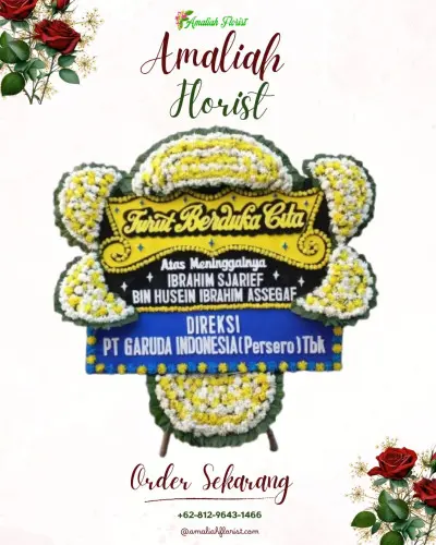 Papan Bunga Duka di Abeli